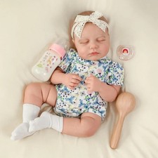 Reborn Baby Dolls Silicone Full Body 20 Inch Waterproof Realistic Newborn Baby