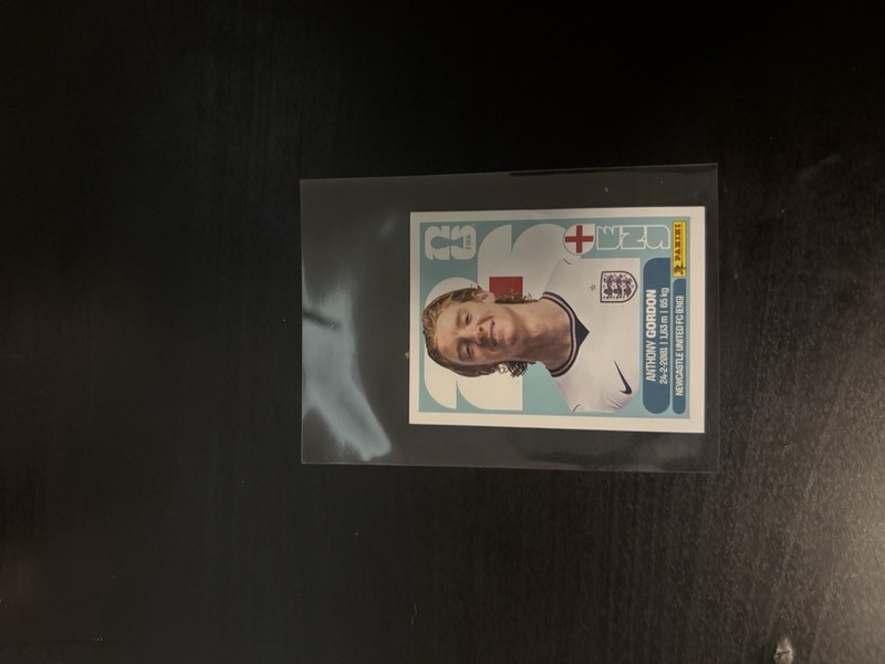 Anthony Gordon 2026 Panini FIFA World Cup Sticker #ENG15 England