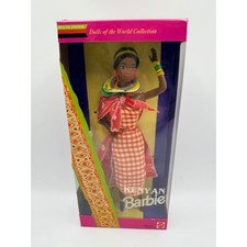 Mattel Barbie Dolls of the World Collection Kenyan Barbie Special Edition