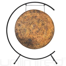 24" Chinese Gongs on the Warm Embrace Gong Stand