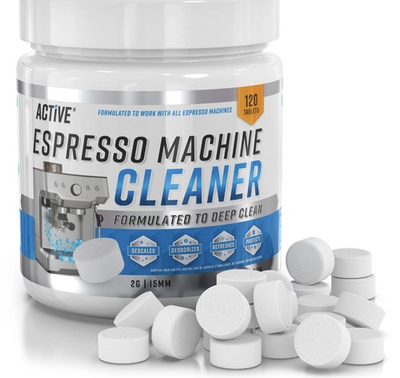 #ad ACTIVE Espresso Machine Cleaning Tablets Descaling 120 Tabs Compatible wi... $25.99