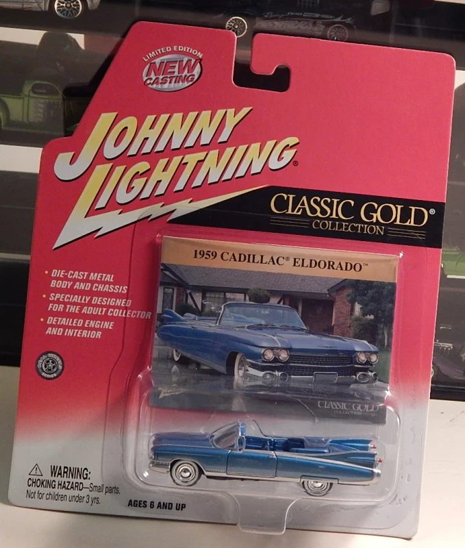 Johnny Lightning Cadillac 1959 Vehicle Year Vintage Manufacture