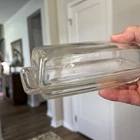 Vintage PYREX Corning Glass Butter Dish With Lid 72-B