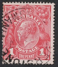 Australia King George V head Flaw 