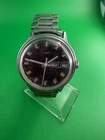 Timex 1970s Mercury Model 16851-M27 Black Dial CHR PL Base Met Bez SS Back Watch