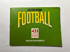NES Play Action Football Manual  Nintendo Entertainment NES  NES-NB-USA  Used