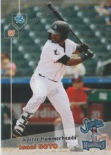 2019 Jupiter Hammerheads Isael Soto RC Rookie Miami Marlins