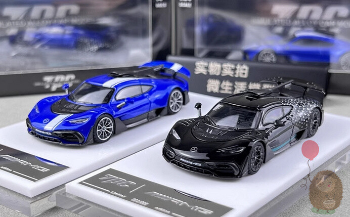 TPC 1/64 Benz AMG ONE Supercar Car Model Alloy Diecast Ornaments