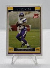2006 Topps Tarvaris Jackson RC #384 Minnesota Vikings