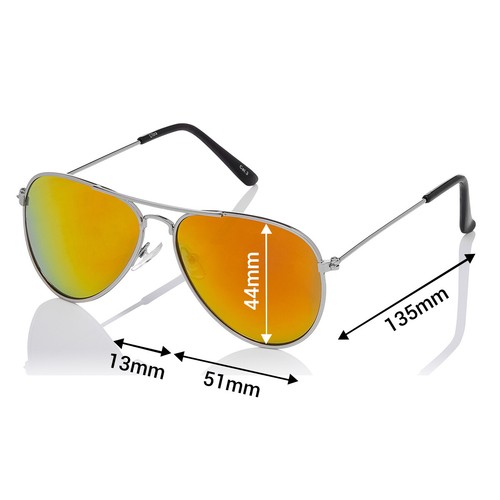 Childrens Kids Classic Pilot Style Sunglasses Girls Boys Glasses Shades UV400 UK - Picture 90 of 191