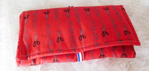 Crafter's Tool Caddy  Soft Fabric   Lots of Pockets   Handmade   Take and Go  - Picture 5 of 12