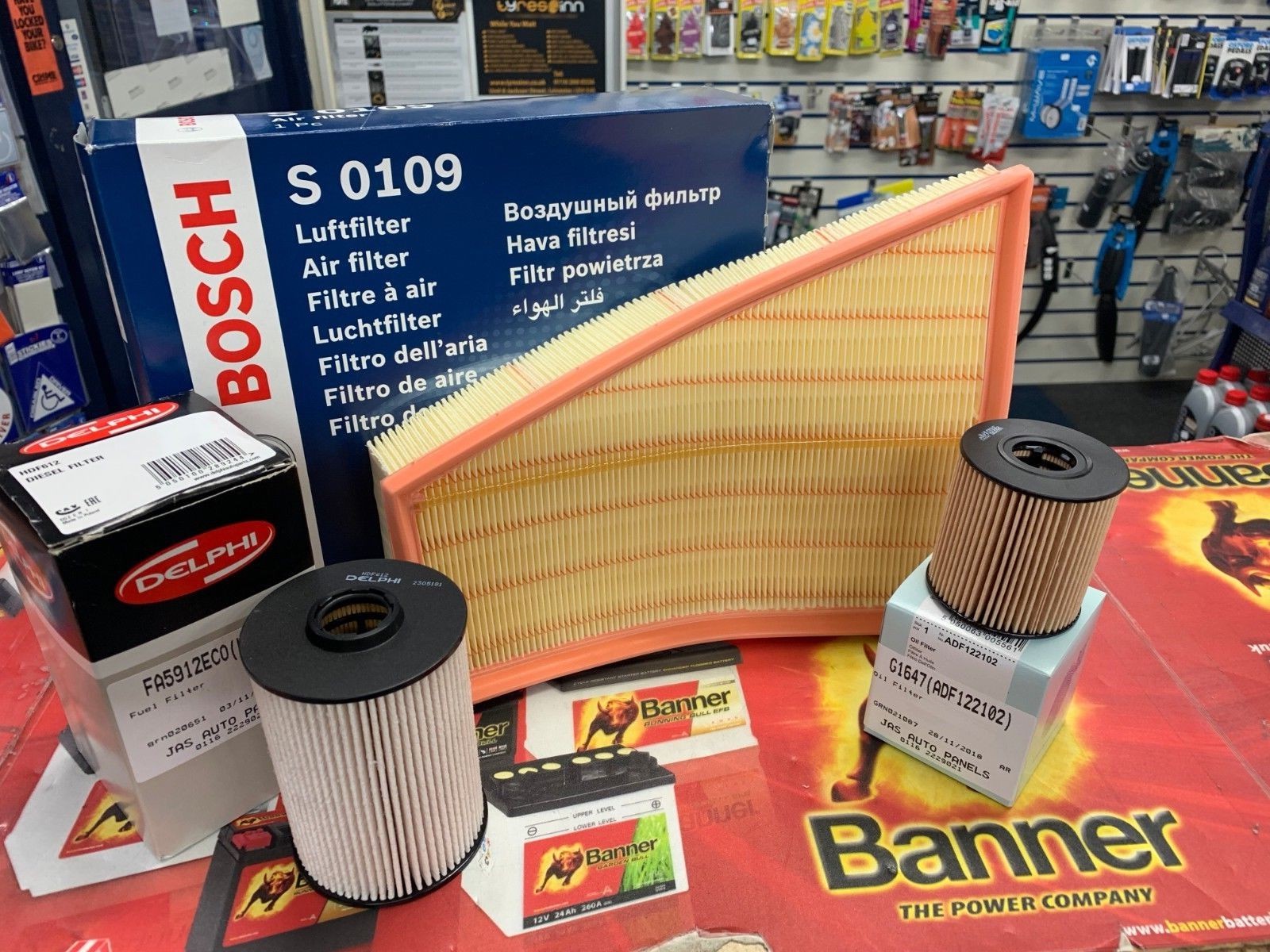 SERVICE KIT FORD MONDEO MK4 20072015 OIL AIR FUEL FILTERS *OE QUALITY