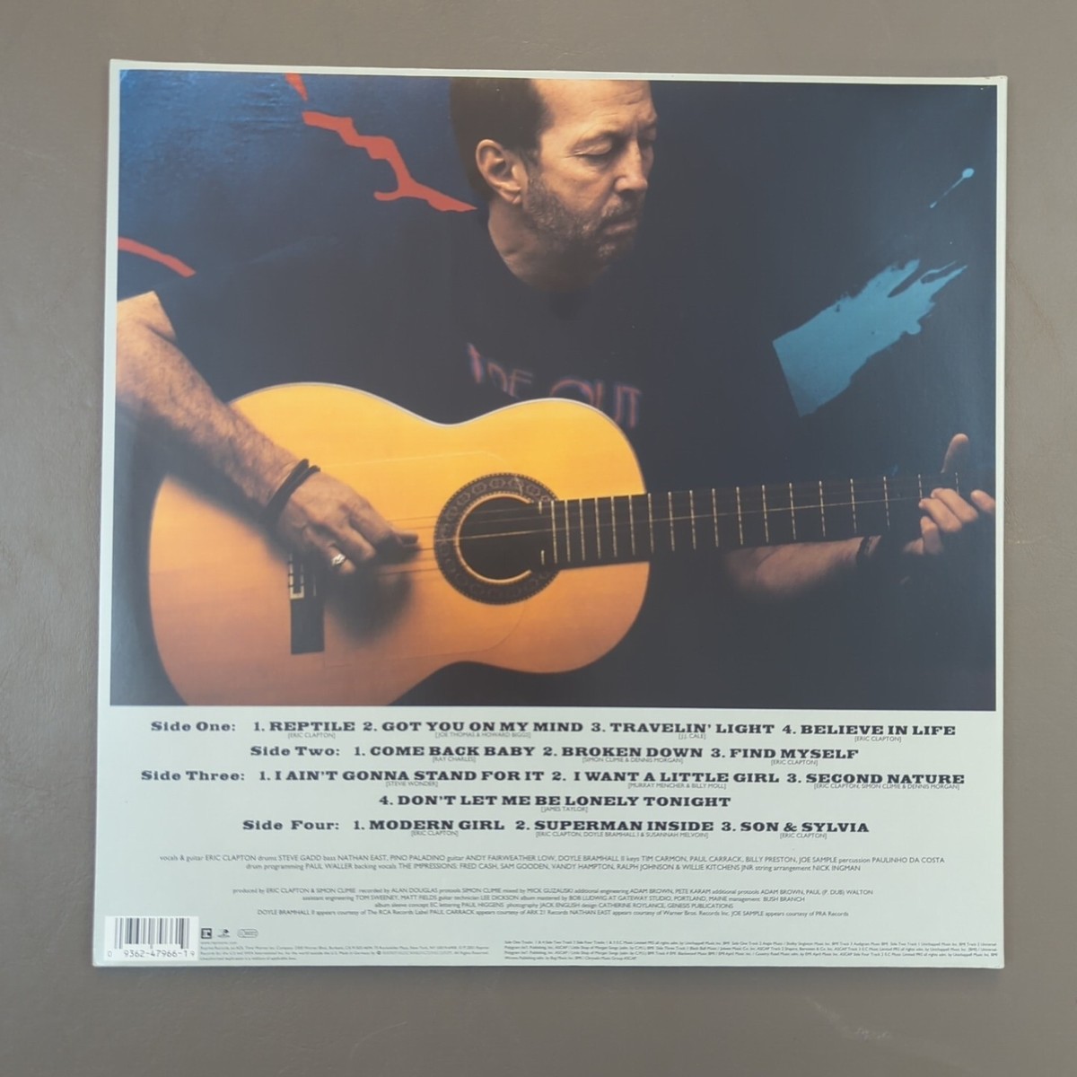 Eric Clapton Reptile 2001 Europe Only Release 2 LP Gatefold 