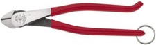 Klein Tools D248-9STT Pliers, Made in USA, Ironworker's Diagonal 8-Inch, Red
