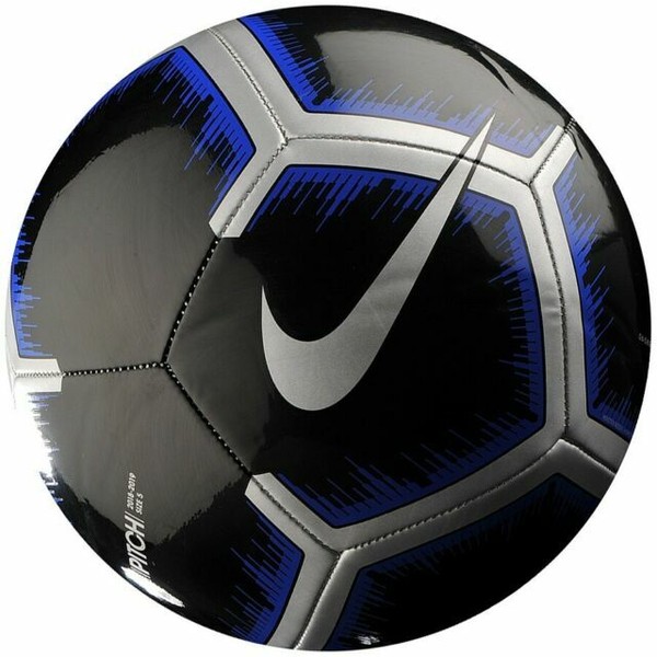 Nike Pitch Unisex Size 5 Football Soccer Ball Black 010 SC3316 for sale online | eBay