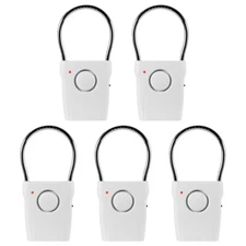 Touch Sensor Door Handle Alarm Anti-Theft Door Knob Window Burglar Alarm 120dB 