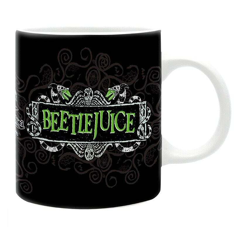Beetlejuice Tasse Унисекс Beetlejuice 1988 schwarz/grün/weiß Стандарт