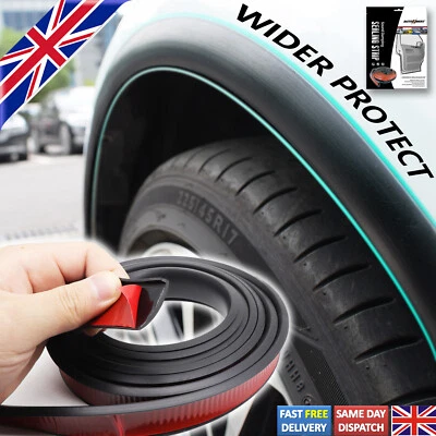 XUKEY 10FT Arches Extra Wide Fender Flares Wheel Eyebrow Arch Lip Protector Trim Strip