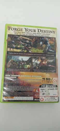 Kingdoms of Amalur: Reckoning (Microsoft Xbox 360, 2012) - Picture 2 of 4
