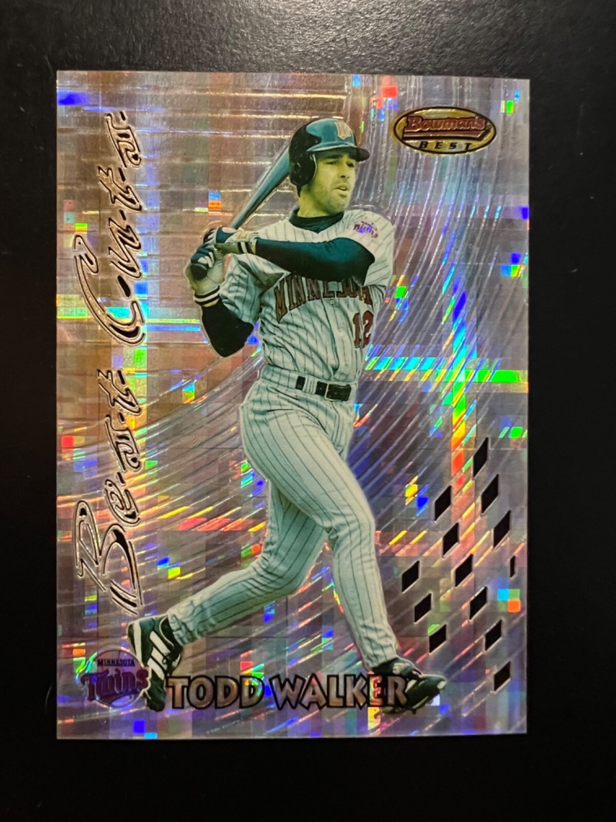 1997 Bowman's Best Best Cuts Atomic Refractor #BC19 Todd Walker