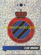 059 BADGE ECUSSON FOIL CLUB BRUGGE KV STICKER PANINI FOOTBALL BELGIQUE 2010 2011