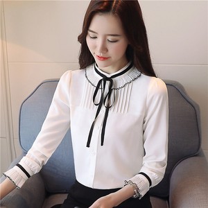 blusas de chifon moda 2018