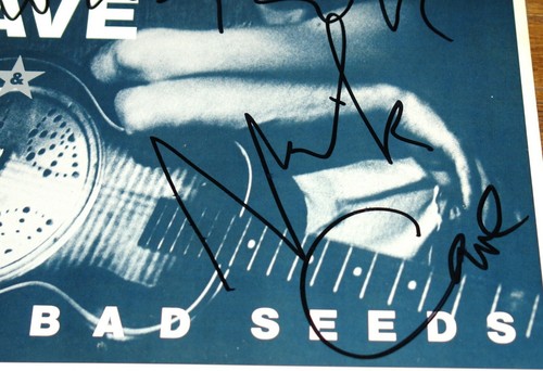 NICK CAVE BAD SEEDS ~ TUPELO ~ FULLY HAND SIGNED UK MUTE 12" 1985 UACC DEALER - Picture 3 of 12