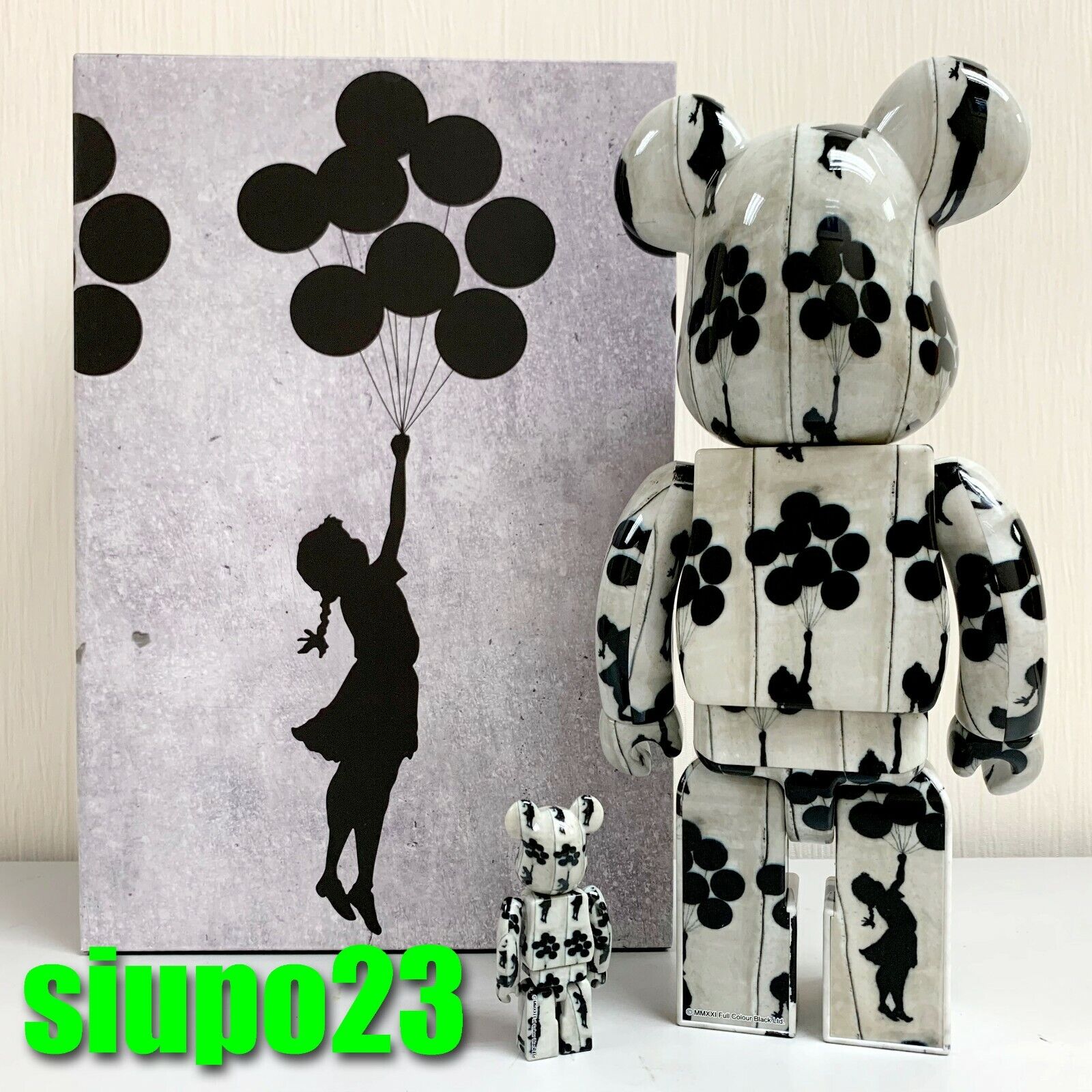 BE@RBRICK BANKSY FLYING BALLOONS GIRL