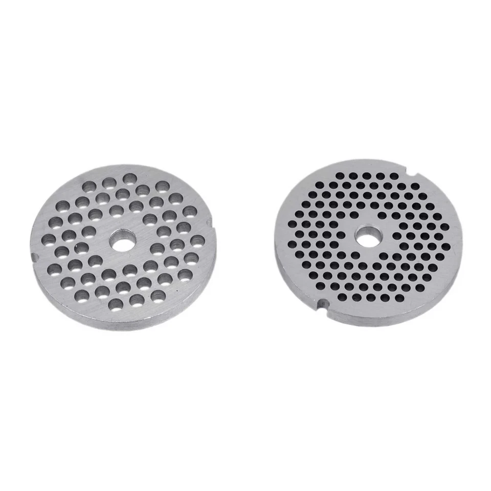 Molinillo de carne eléctrico de aluminio fundido Brentwood MG-400W, relleno para salchichas, blanco Foto 4 de 4