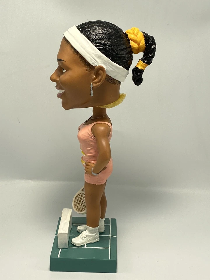 SERENA WILLIAMS BOBBLE HEAD 2004 JP MORGAN CHASE PROMOCIÓN ABIERTA NUEVO Súper Raro Foto 3 de 4