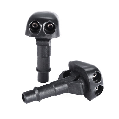 2x Front Windshield Wiper Washer Jet Nozzle For Mitsubishi Pajero Lancer Carisma
