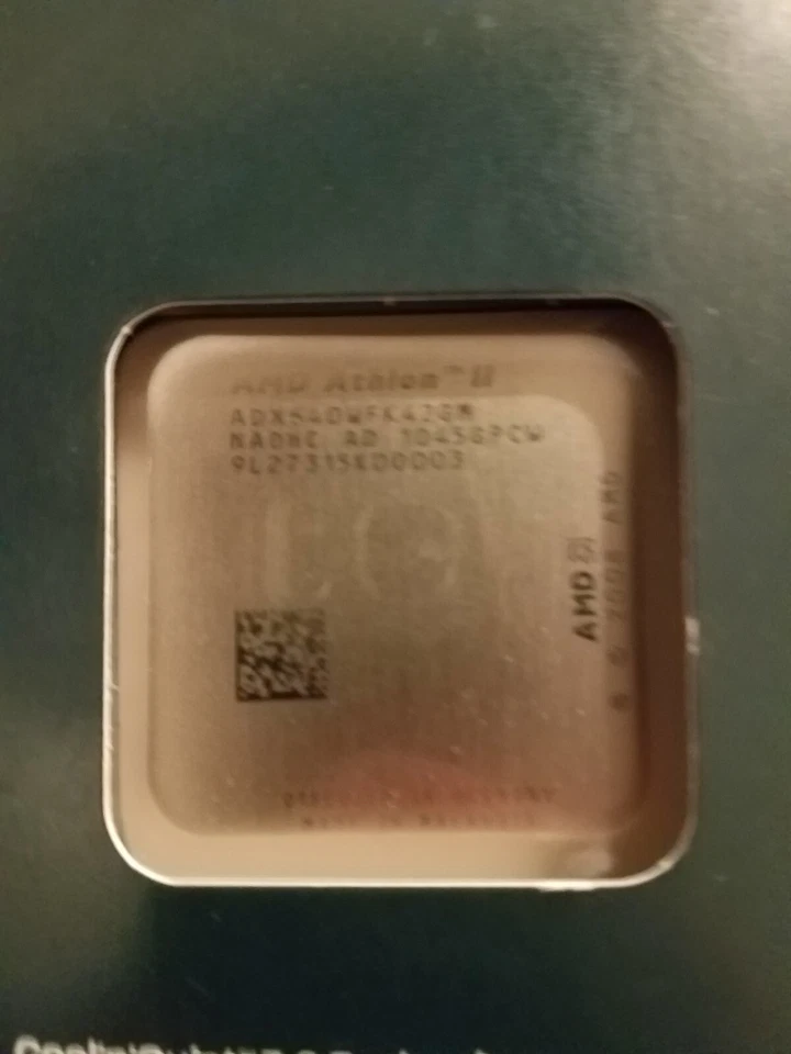 AMD Athlon II X4 640 4 Core 3GHz Socket AM2+/AM3 CPU ADX640WFK42GM ADX640WFGMBOX - Image 3 of 4