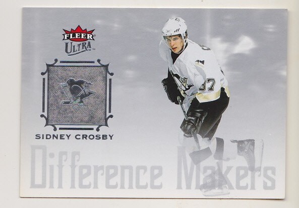 05-06 Fleer Ultra Sidney Crosby Difference Makers Penguins Rookie 2005
