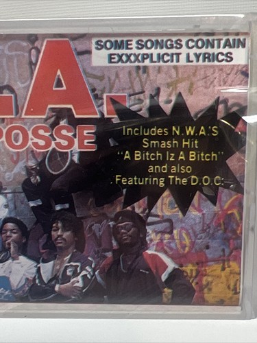 New SEALED NWA The Posse Cassette Tape Rap Hip Hop 1989 First Release Rare Read* - Picture 5 of 17
