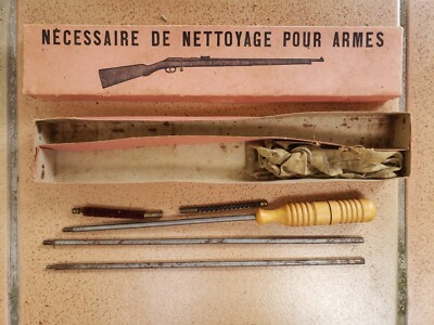 Ancienne Boîte Avec Nécessaire D'entretien Pour Fusil - XIXe/XXe