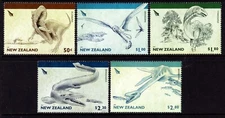 New Zealand 2010 Prehistoric Animals Complete Mint MNH Set SC 2293-2297