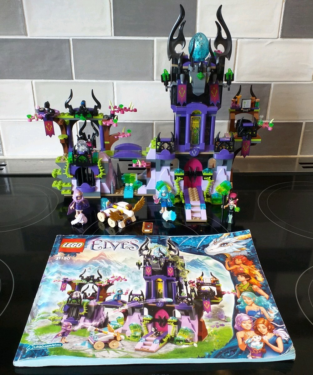 LEGO Elves 41180 Ragana's Magic Shadow Castle 100% complete,  instructions, box