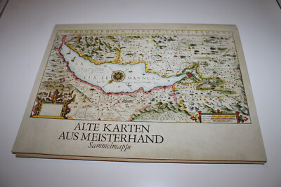Alte Karten aus Meisterhand Sammelmappe - 24 Reproduktionen - Landkarten