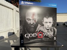 God of War Collector  s Edition Used  No Game, Steelbook, No Codes 