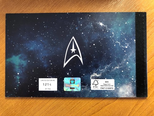 GB - 2020 STAR TREK LIMITED EDITION SILVER FOILED PRESTIGE BOOKLET SG DY36 - Picture 4 of 4