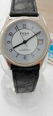 NOS Vintage with tag Men´s WRIST WATCH ''FESA LUXE''1970´s Mechanical...