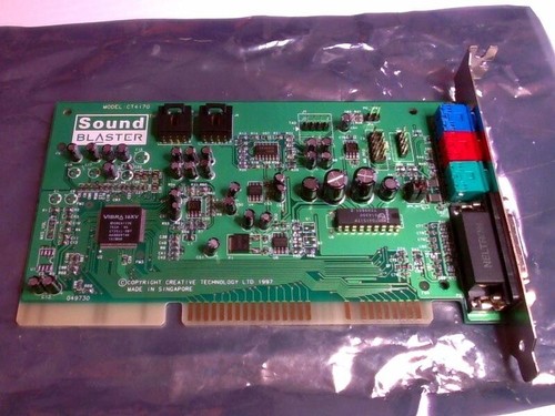 Creative Labs CT4170 ISA Sound Blaster 16 Vibra 16XV Sound Card #103