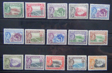 Dominica 1938 - 1947 values to 10s MM