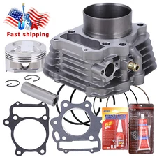 Cylinder Piston Gasket For 1993-2008 Honda Sportrax TRX300EX Top End Rebuild Kit