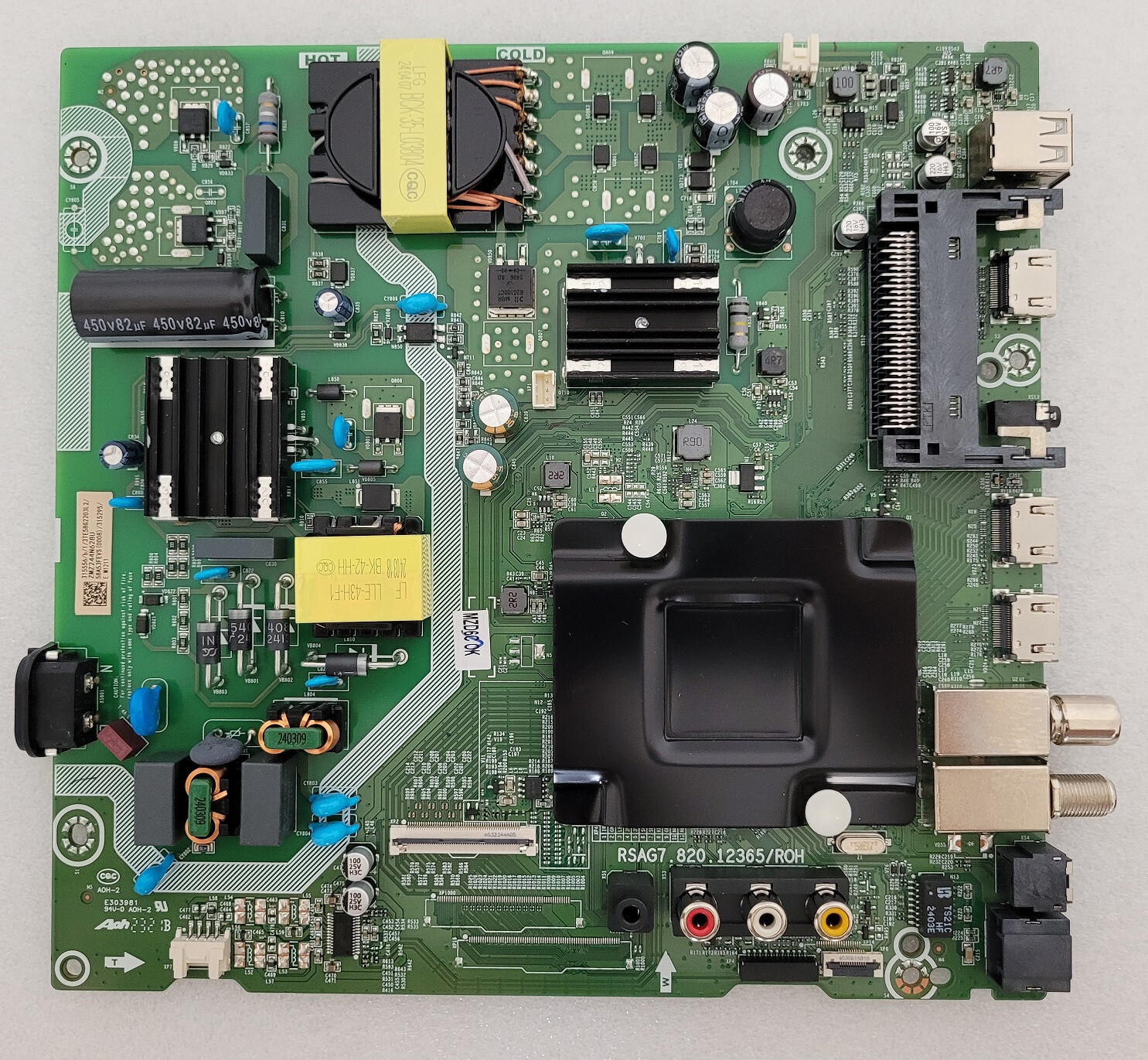 Main board TV Hisense platine principale 58A53FEVS 58A6FG circuit A220342