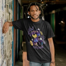 Men's Graphic Tee Shirt to Match Retro J13 Lakers 13 Smile Thru The Pain T