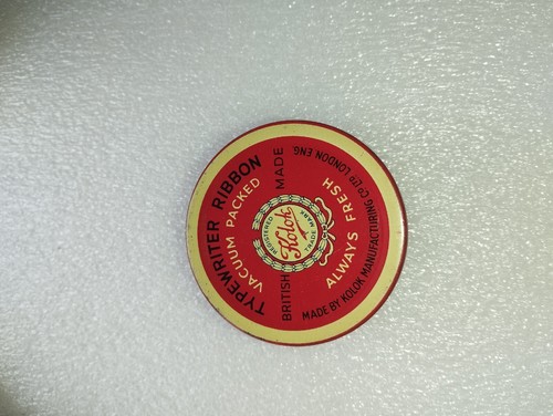 Bande Dattilografico Kolok England Pour Olivetti 13 MM Noir/Rouge Fixe Lire