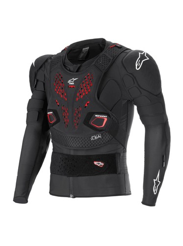 Alpinestars 2026 Bionic Pro V3 Plasma Protection Jacket Black Red White MX Quad - Picture 1 of 2