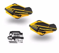 Powermadd Sentinel Handguards Guards Kit Snowmobile Snow Ski Doo Yellow Summit