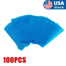100X Disposable Tattoo Machine Pen Cover Clip Cord Sleeves Supply Plastic Bags